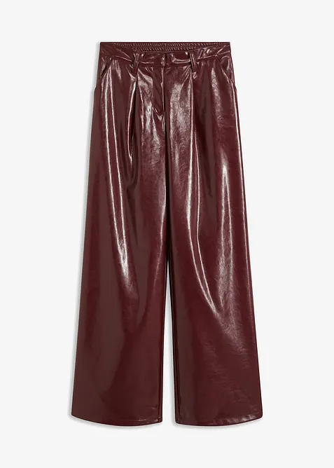 Kalhoty z umělé kůže, bonprix