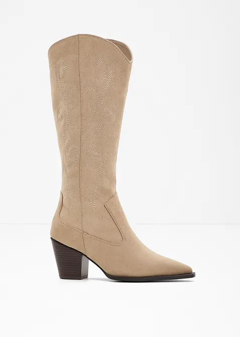 Kovbojské kozačky s výšivkou, bonprix