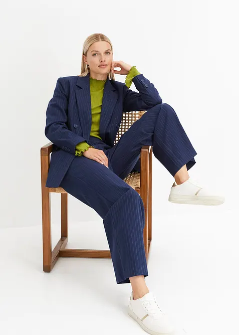 Dvouřadý blejzr z viskózové směsi, bonprix