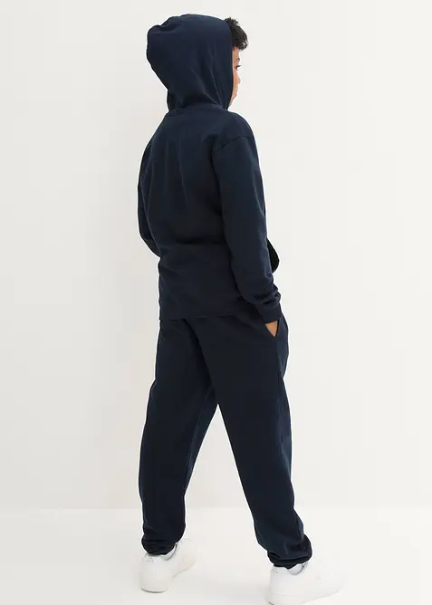 Tepláková souprava z měkké bavlny (2dílná souprava), bonprix