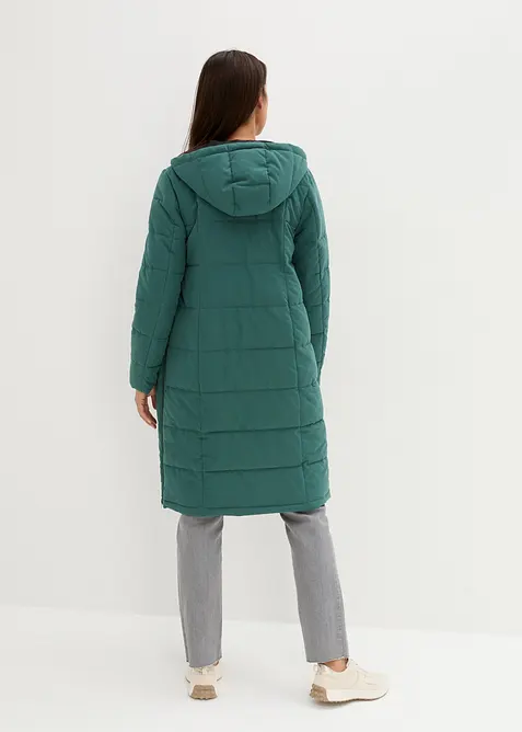 Těhotenský a nosicí kabát 3 v 1 s prošíváním, recyklovaný polyester, bonprix