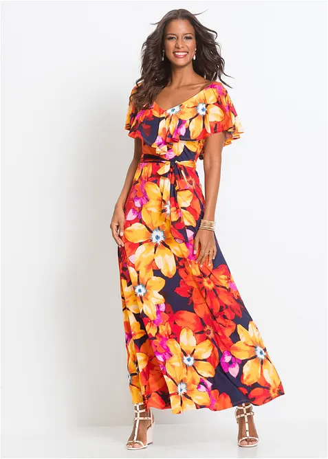 Dlouh&eacute; &scaron;aty s vol&aacute;nem a p&aacute;skem, bonprix