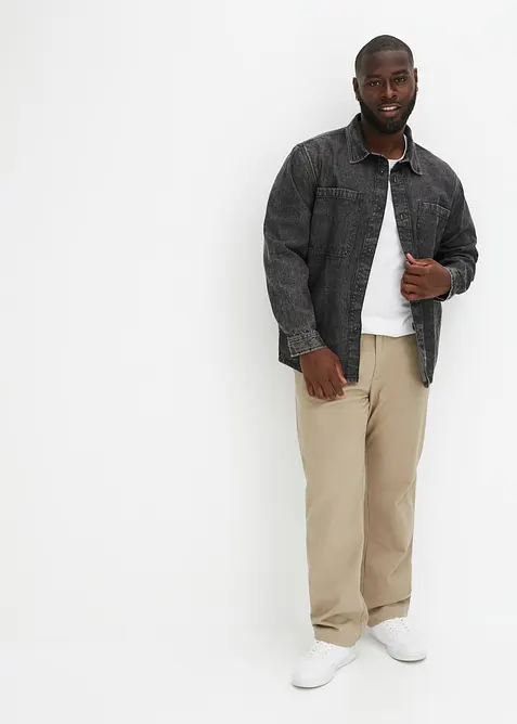 Chino kalhoty z čist&eacute; bavlny Regular Fit, Straight, bonprix