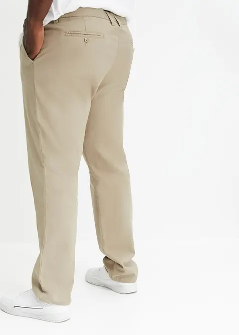 Chino kalhoty z čist&eacute; bavlny Regular Fit, Straight, bonprix