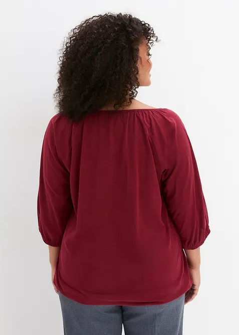 Úpletová halenka z čisté organické bavlny, bonprix