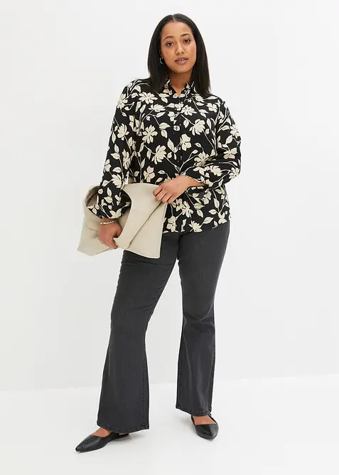 &Scaron;ifonov&aacute; halenka s potiskem, bonprix