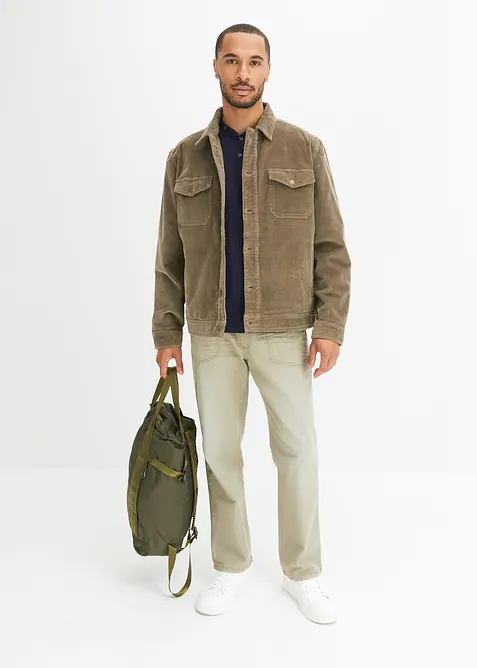 Henley tričko z čisté organické bavlny (2 ks v balení), bonprix