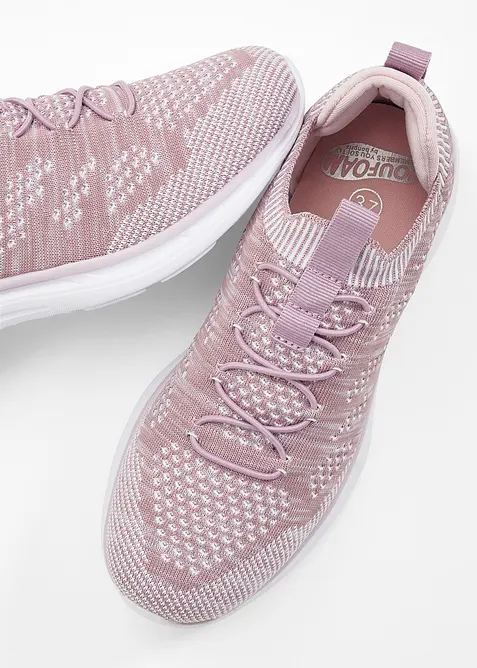 Pohodln&eacute; nazouvac&iacute; tenisky z měkk&eacute;ho materi&aacute;lu, bonprix