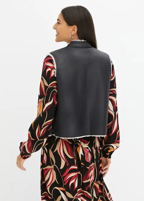 Vesta z umělé kožešiny, bonprix