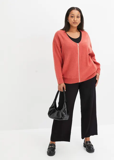 Oversized pletený kabátek, bonprix