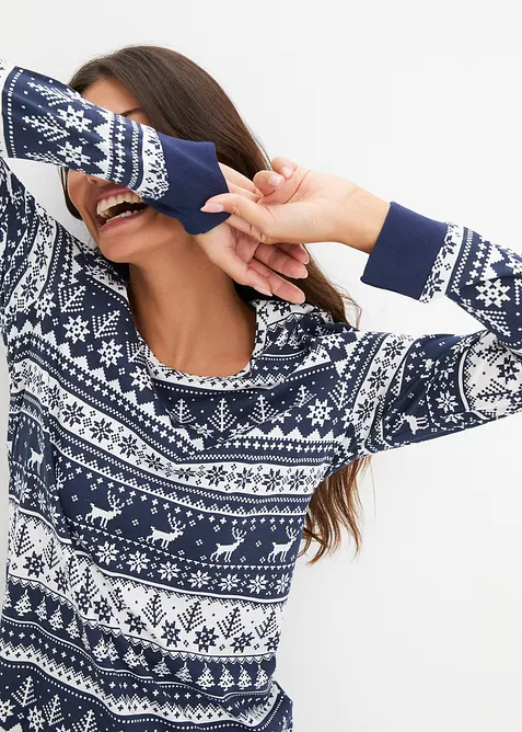 Pyžamo z čist&eacute; organick&eacute; bavlny, bonprix