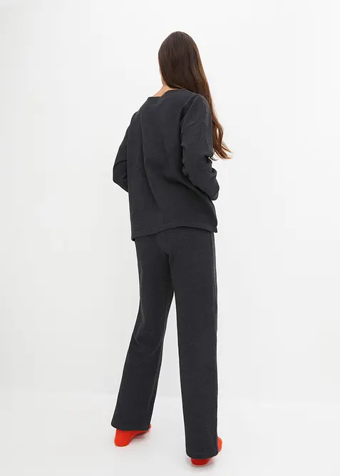 Domácí souprava ze strukturovaného žerzeje, bonprix