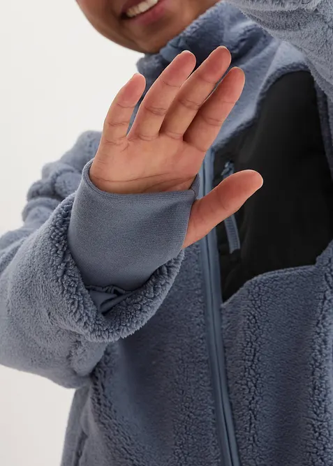 Bunda z plyšového flísu, bonprix