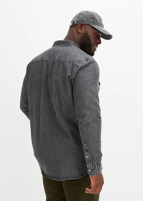 Džínová košile z čisté bavlny, bonprix