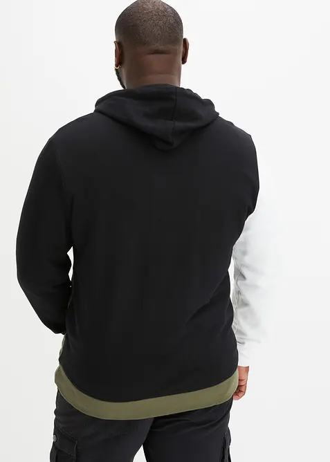 Mikinov&aacute; bunda s kapuc&iacute;, z čist&eacute; organick&eacute; bavlny, bonprix