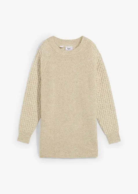 Teplý těhotenský/kojicí svetr 2 v 1, bonprix