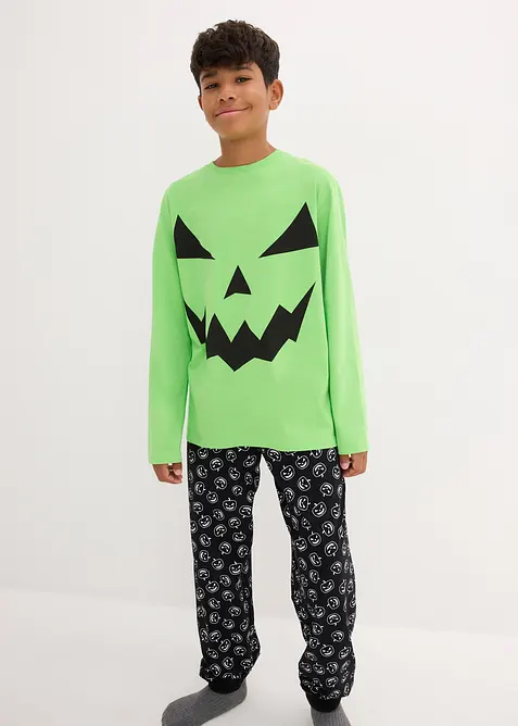 Pyžamo z čisté organické bavlny (2dílná souprava), bonprix