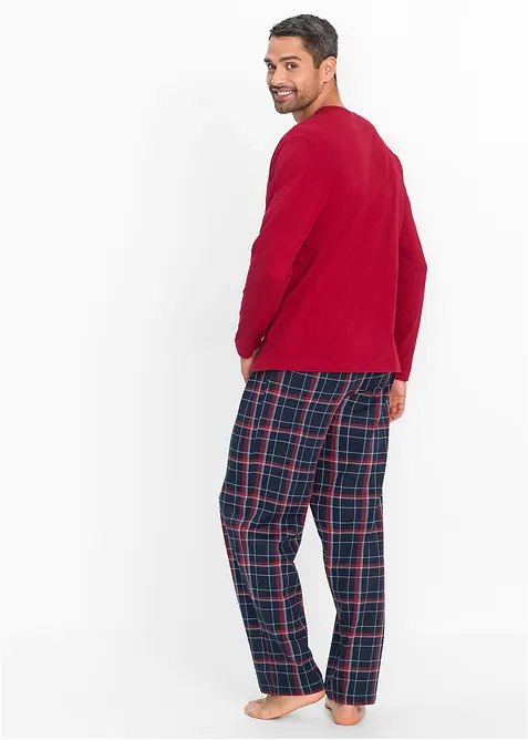 Pyžamo s dlouhým rukávem, z čisté organické bavlny., bonprix