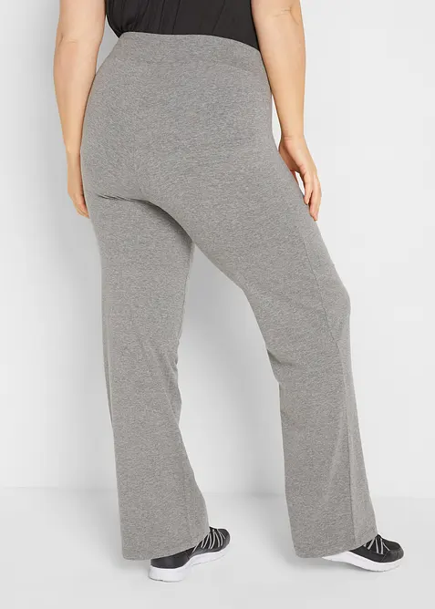 Bavlněné sportovní kalhoty, Bootcut (2 ks v balení), bonprix