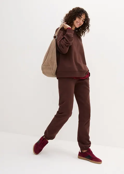 Oversized mikina z čisté, těžké organické bavlny, bonprix