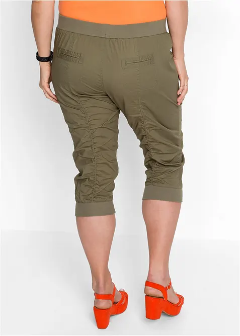 Pohodlné capri kalhoty, bonprix