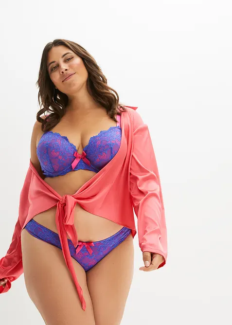 Vyztužen&aacute; podprsenka s kosticemi a recyklovan&yacute;m polyamidem, bonprix