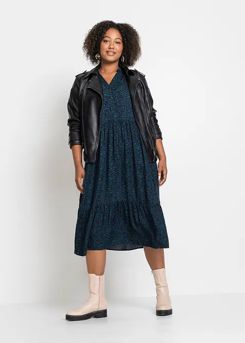 Midi &scaron;aty z visk&oacute;zy, bonprix