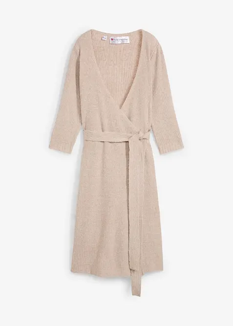 Velmi měkk&eacute; těhotensk&eacute;/kojic&iacute; pleten&eacute; &scaron;aty s 3/4 ruk&aacute;vy, bonprix