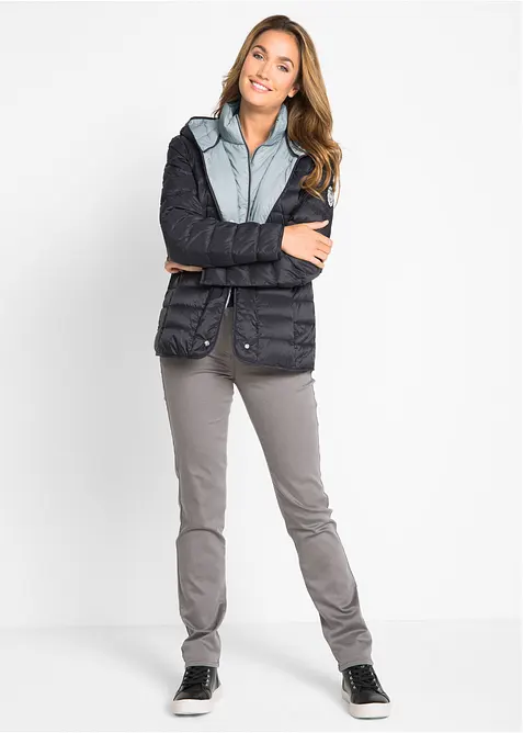 Péřová bunda se vzhledem 2 v 1, bonprix