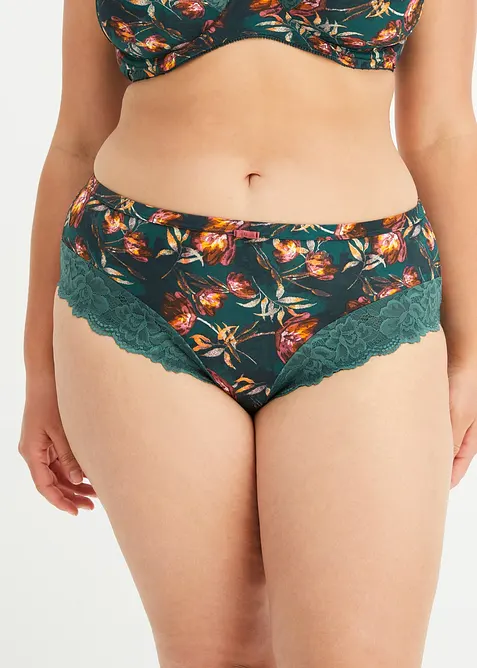 Maxikalhotky s jemnou krajkou (2 ks v balení), bonprix