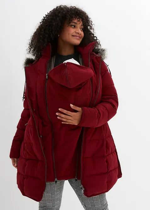 Těhotensk&aacute;/nos&iacute;c&iacute; bunda, pro&scaron;&iacute;van&aacute;, bonprix