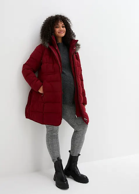 Těhotensk&aacute;/nos&iacute;c&iacute; bunda, pro&scaron;&iacute;van&aacute;, bonprix