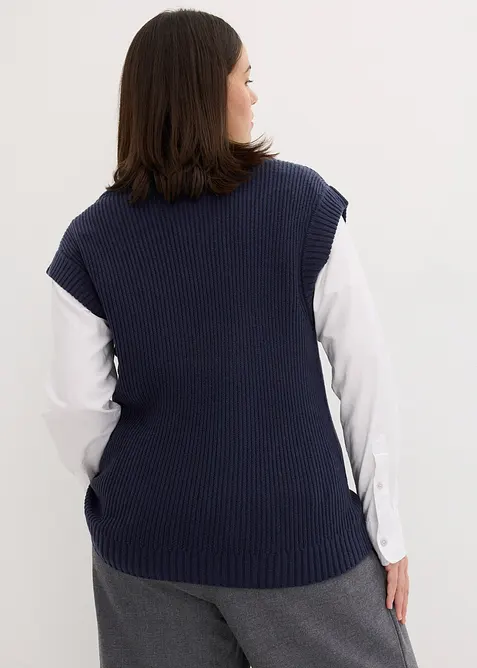 Pleten&aacute; vesta, bonprix