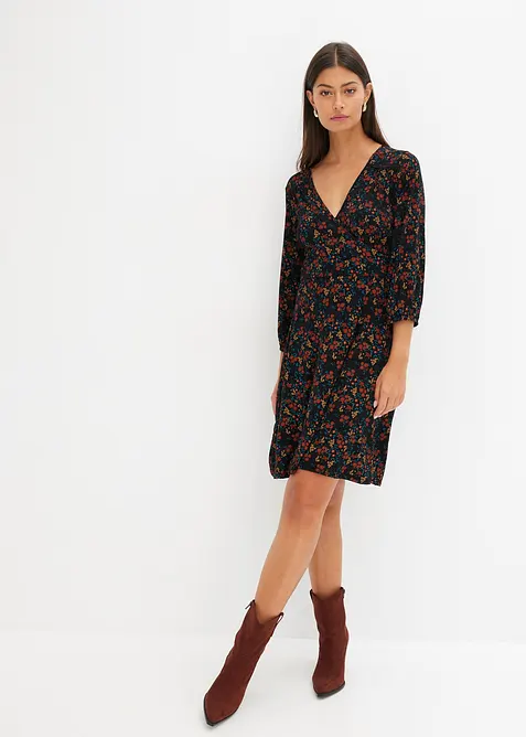 Minišaty ze směsi s viskózou, bonprix