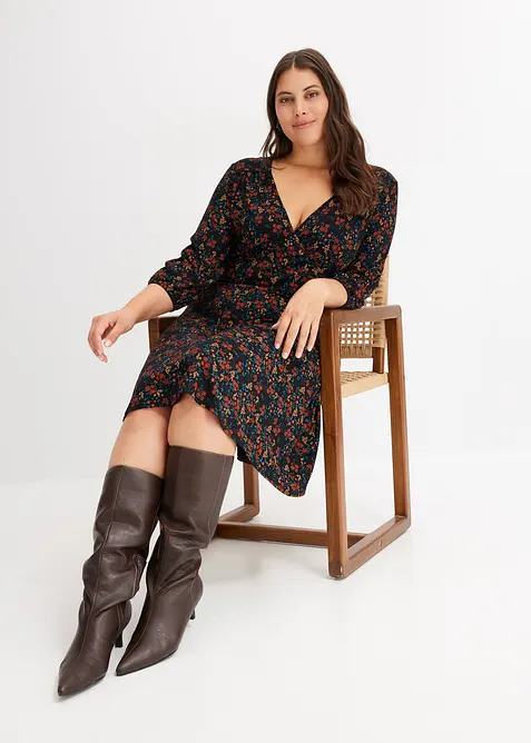 Minišaty ze směsi s viskózou, bonprix