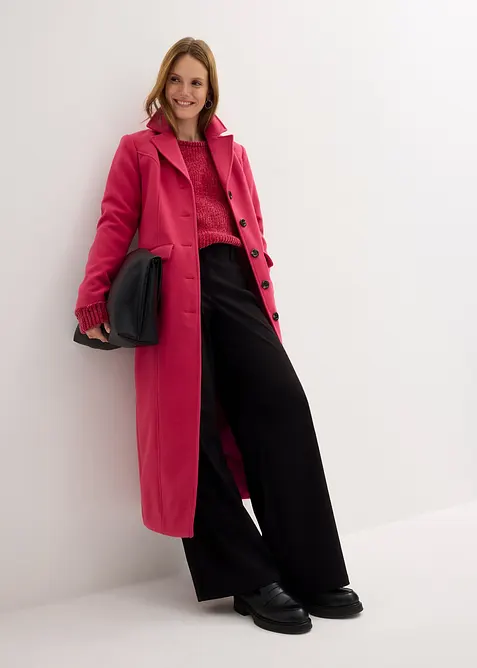 Oversize svetr z měkké žinylky, bonprix