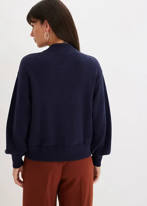 Pleten&yacute; kab&aacute;tek z čist&eacute; bavlny, bonprix