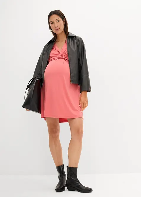 Těhotenské a kojicí šaty 2 v 1, ze strečové viskózy, bonprix