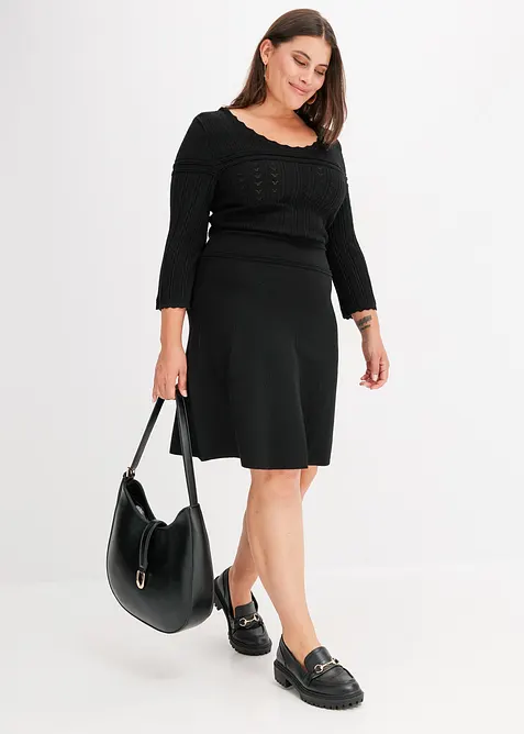 Pleten&eacute; &scaron;aty s ažurov&yacute;m vzorem, bonprix