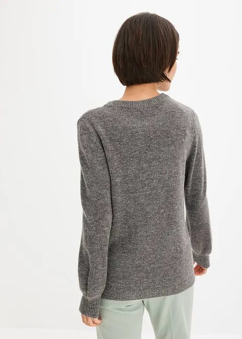 Svetr s bal&oacute;nov&yacute;mi ruk&aacute;vy, bonprix