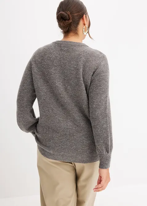 Svetr s bal&oacute;nov&yacute;mi ruk&aacute;vy, bonprix