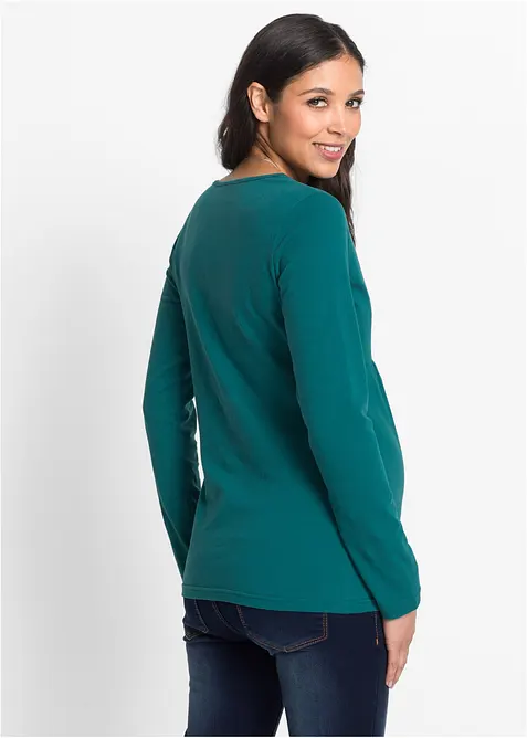 Těhotenské a kojicí triko 2 v 1, bonprix