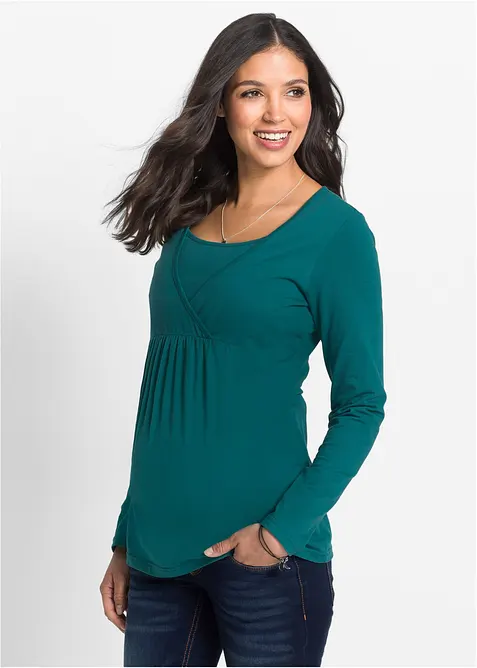 Těhotenské a kojicí triko 2 v 1, bonprix