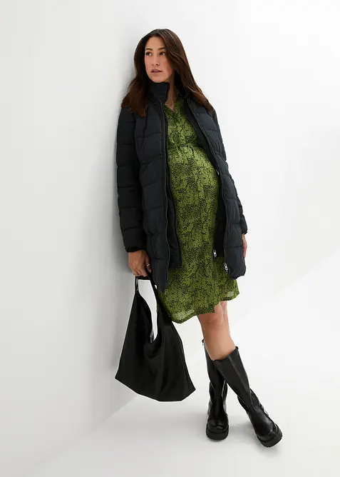 Těhotensk&aacute;/nos&iacute;c&iacute; bunda, pro&scaron;&iacute;van&aacute;, bonprix