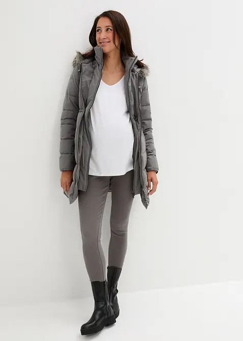 Těhotensk&aacute;/nos&iacute;c&iacute; bunda, pro&scaron;&iacute;van&aacute;, bonprix