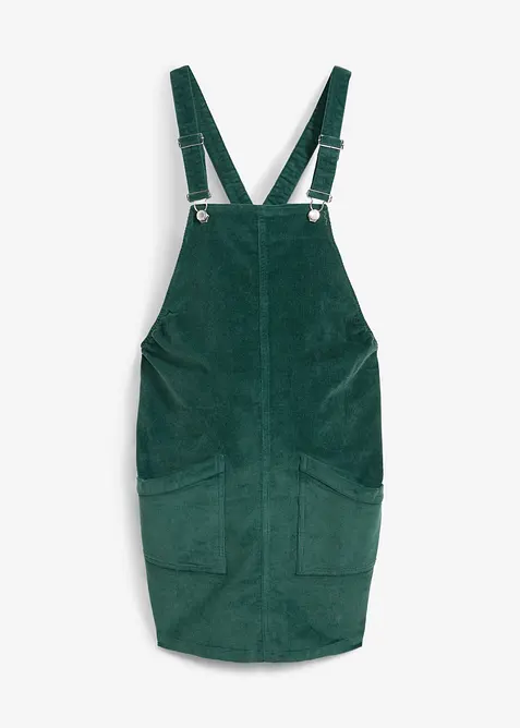 Těhotensk&eacute; &scaron;aty z bavlněn&eacute;ho man&scaron;estru se strečem, s laclem, bonprix