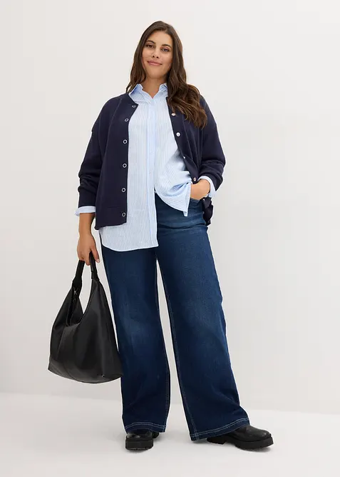 Pleten&yacute; kab&aacute;tek z čist&eacute; bavlny, bonprix