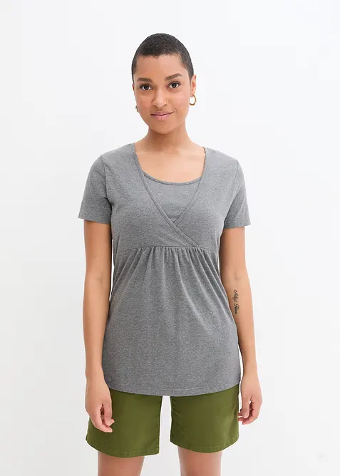 Těhotensk&eacute; a kojic&iacute; tričko 2v1 (2 ks v balen&iacute;), bonprix