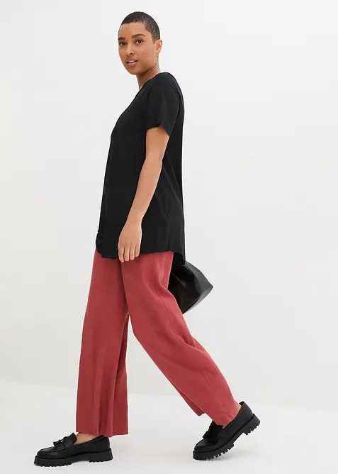 Tričko v &aacute;čkov&eacute; linii, kr&aacute;tk&yacute; ruk&aacute;v, bonprix