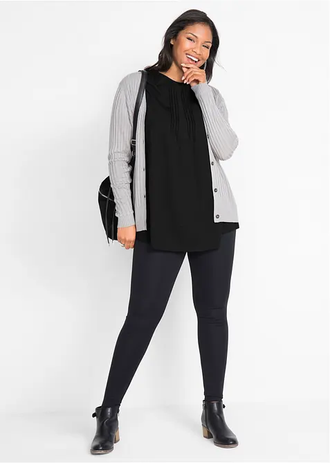 Tričko v &aacute;čkov&eacute; linii, kr&aacute;tk&yacute; ruk&aacute;v, bonprix